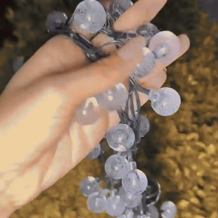 Luces de navidad 5 metros - GIF